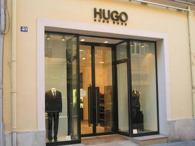 Magasin Marseille rue Saint-Ferréol Hugo Boss